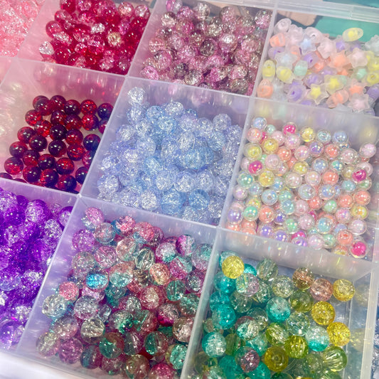 Open in Live——DIY Glass Beads Lucky Packs