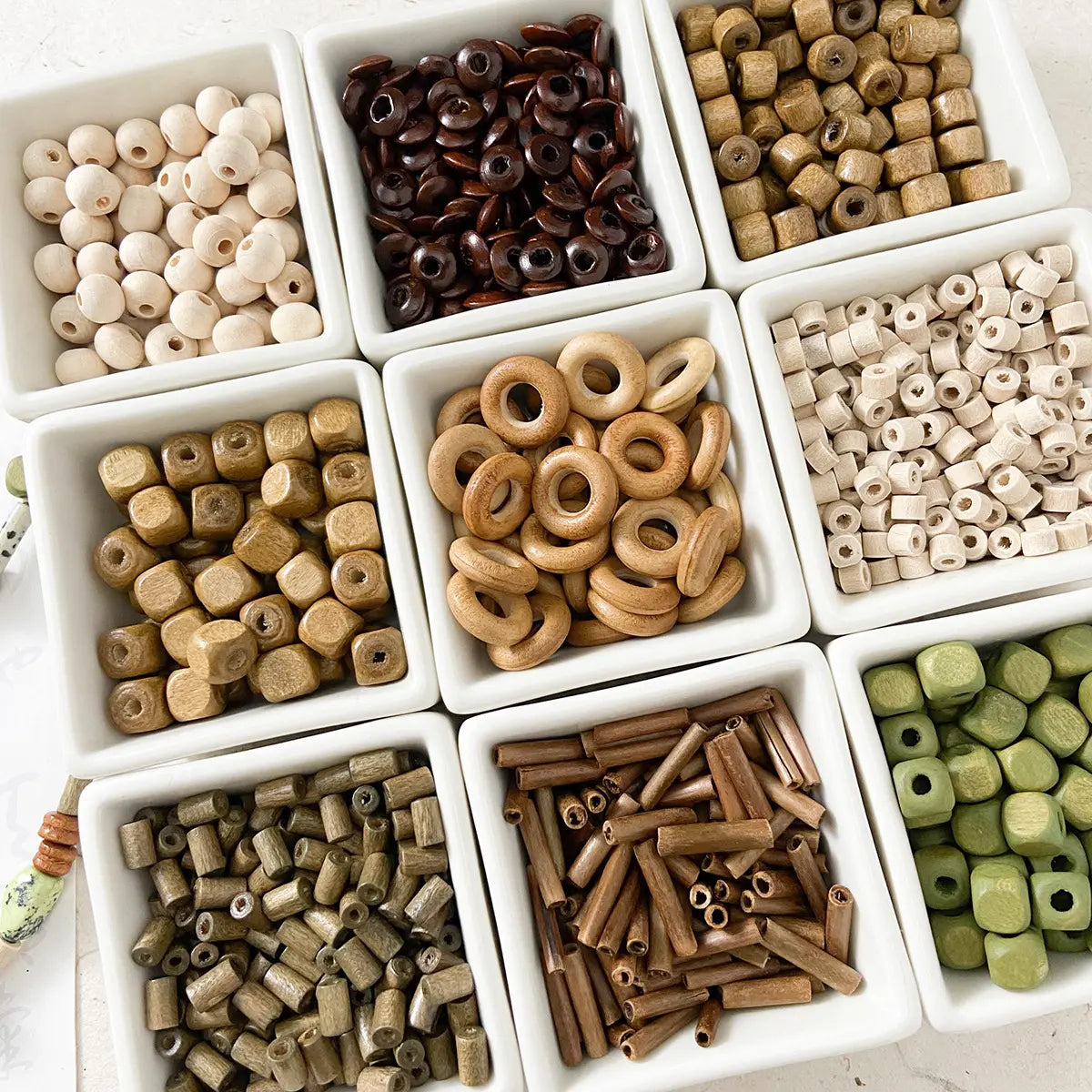 DIY Wooden Beads Lucky Bags - Open in Live