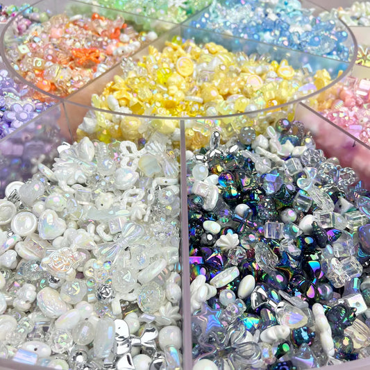 Open in Live -Acrylic Beads Lucky packs-for Pen /Key Chain/ Phone Chain DIY