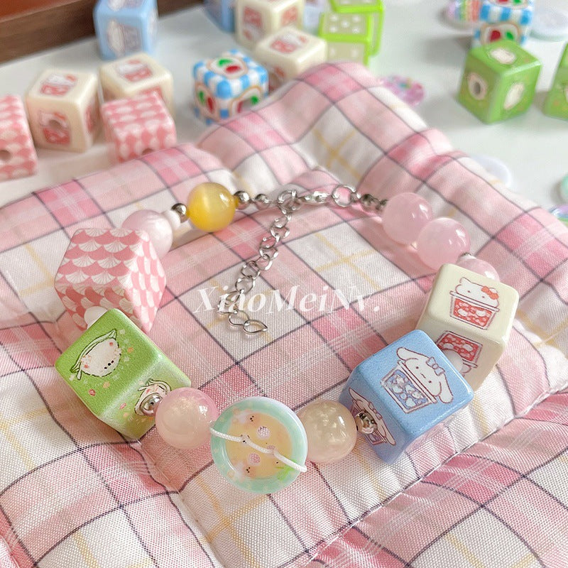 Acrylic Beads Lucky bags-Open in Live -for Pen Chain DIY