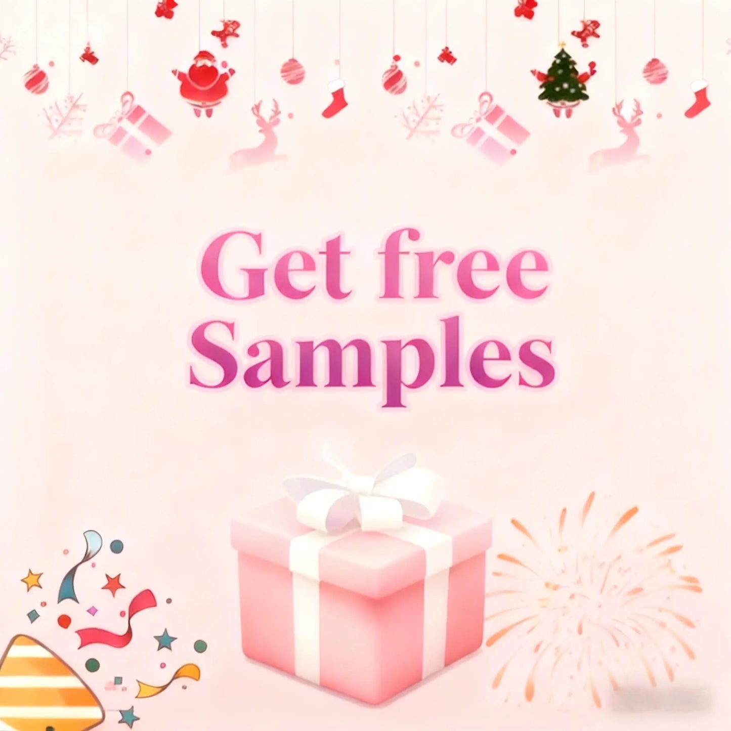 Follow us and you'll have the chance to get free samples.
