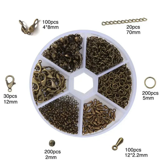 Handmade DIY Jewelry Making Double Loop Accessories( Not sold separately)