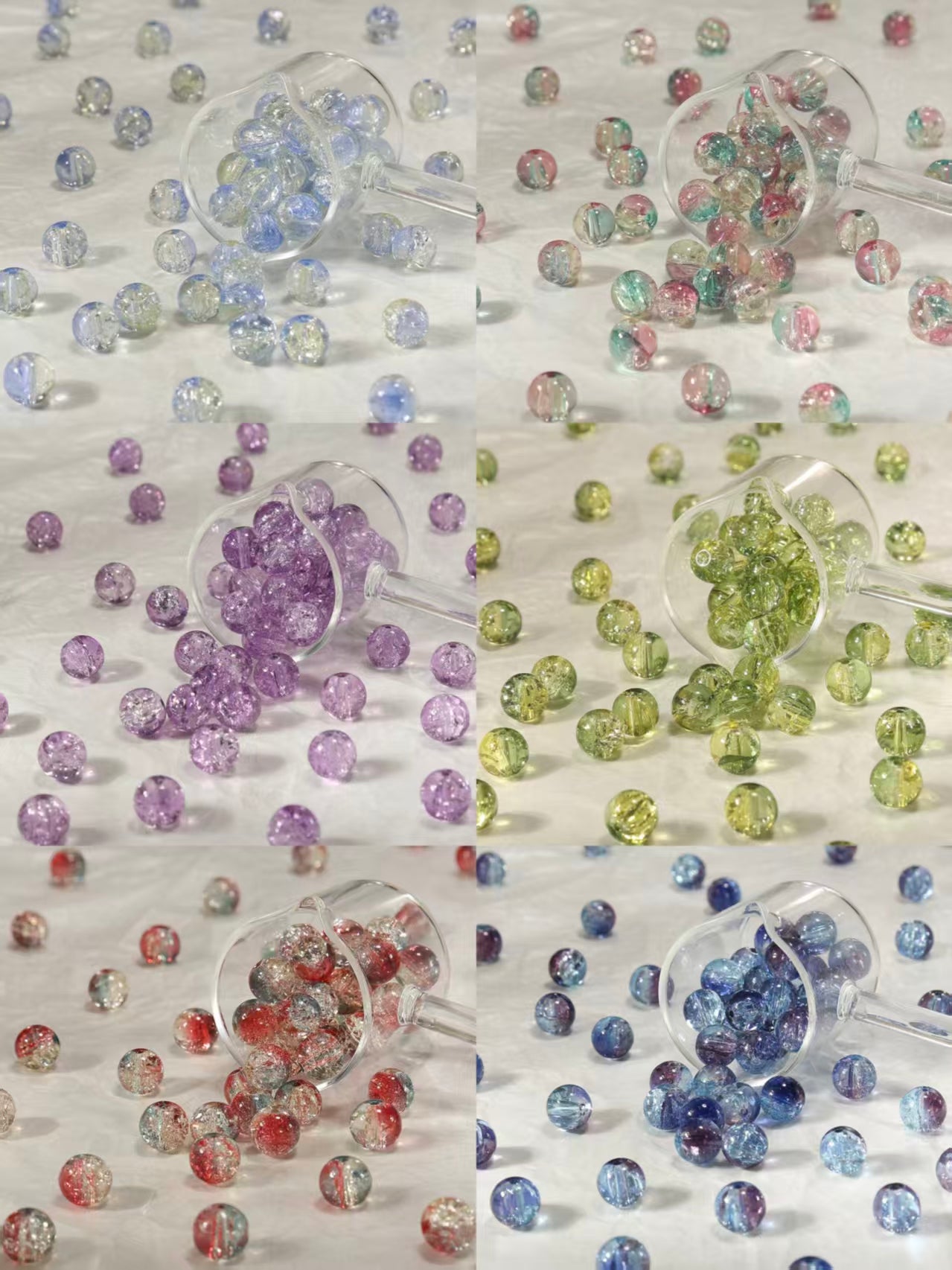 DIY Glass Beads Lucky Packs