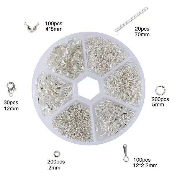 Handmade DIY Jewelry Making Double Loop Accessories( Not sold separately)