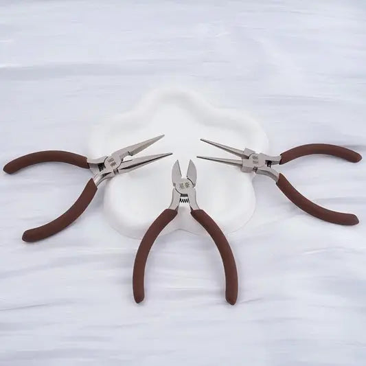 Mini 3 Pliers+Jewelry Findings Jewelry Making DIY SET
