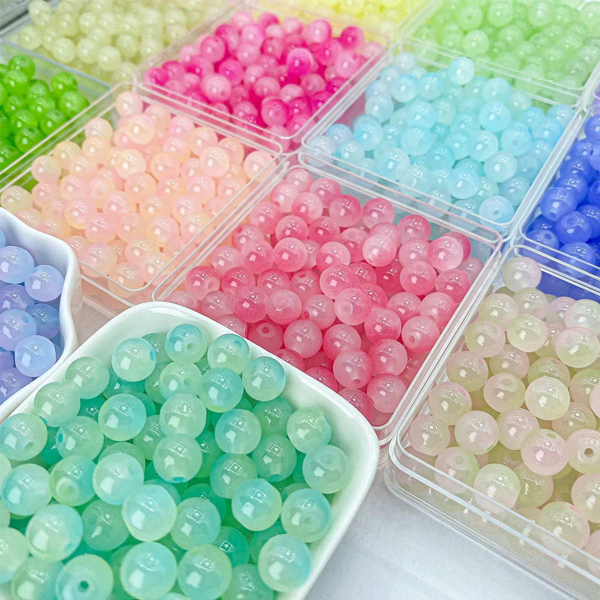 DIY Glass Beads Lucky Packs