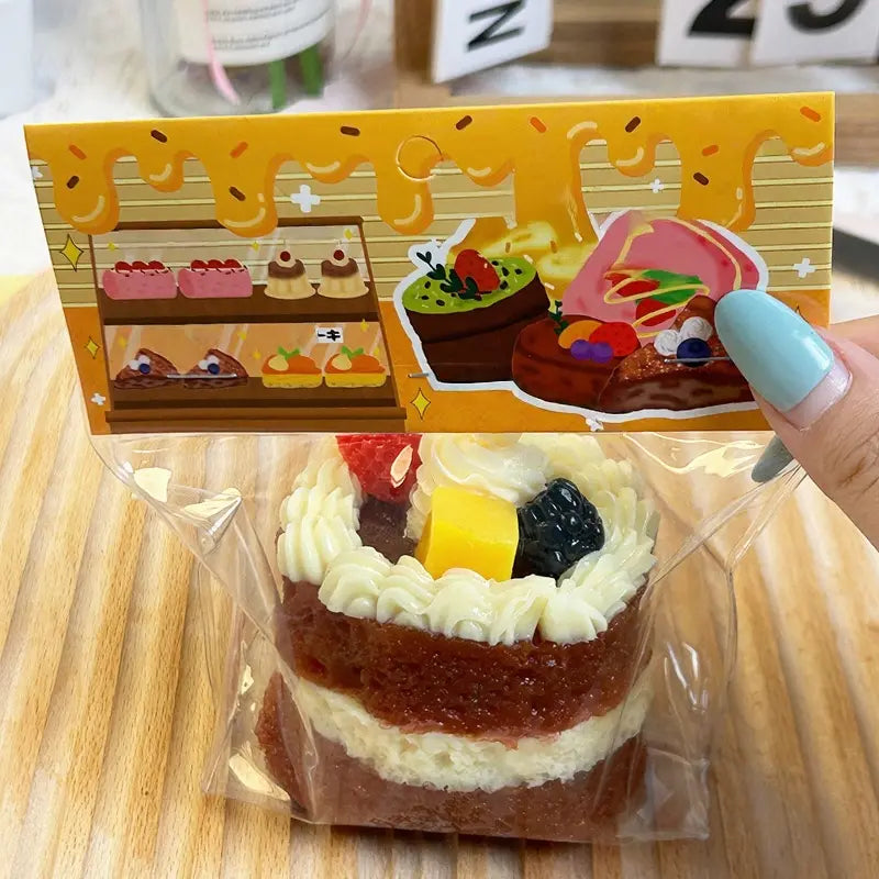 mystery box-cake-shaped squishy toys  - simulation squishy toys