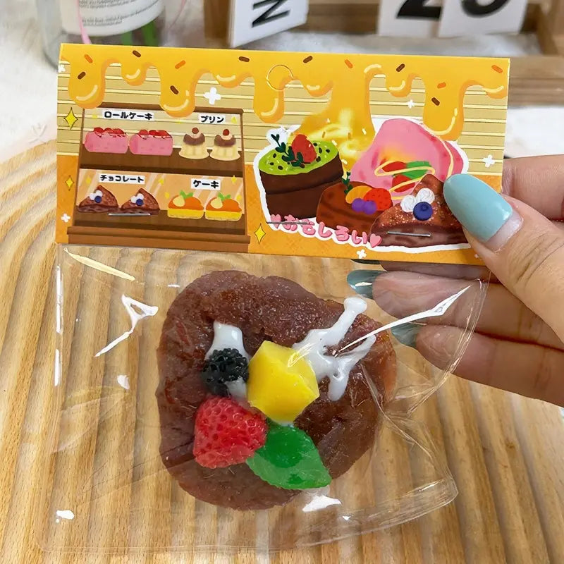 mystery box-cake-shaped squishy toys  - simulation squishy toys