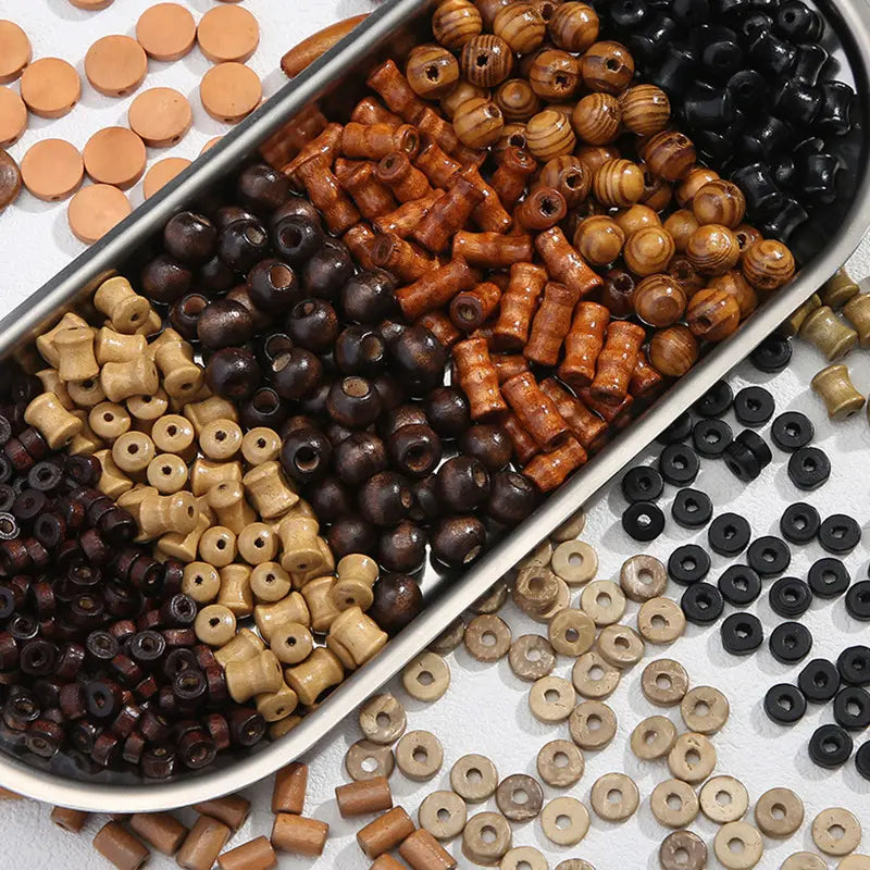 DIY Wooden  Beads Lucky Bags - Open in Live